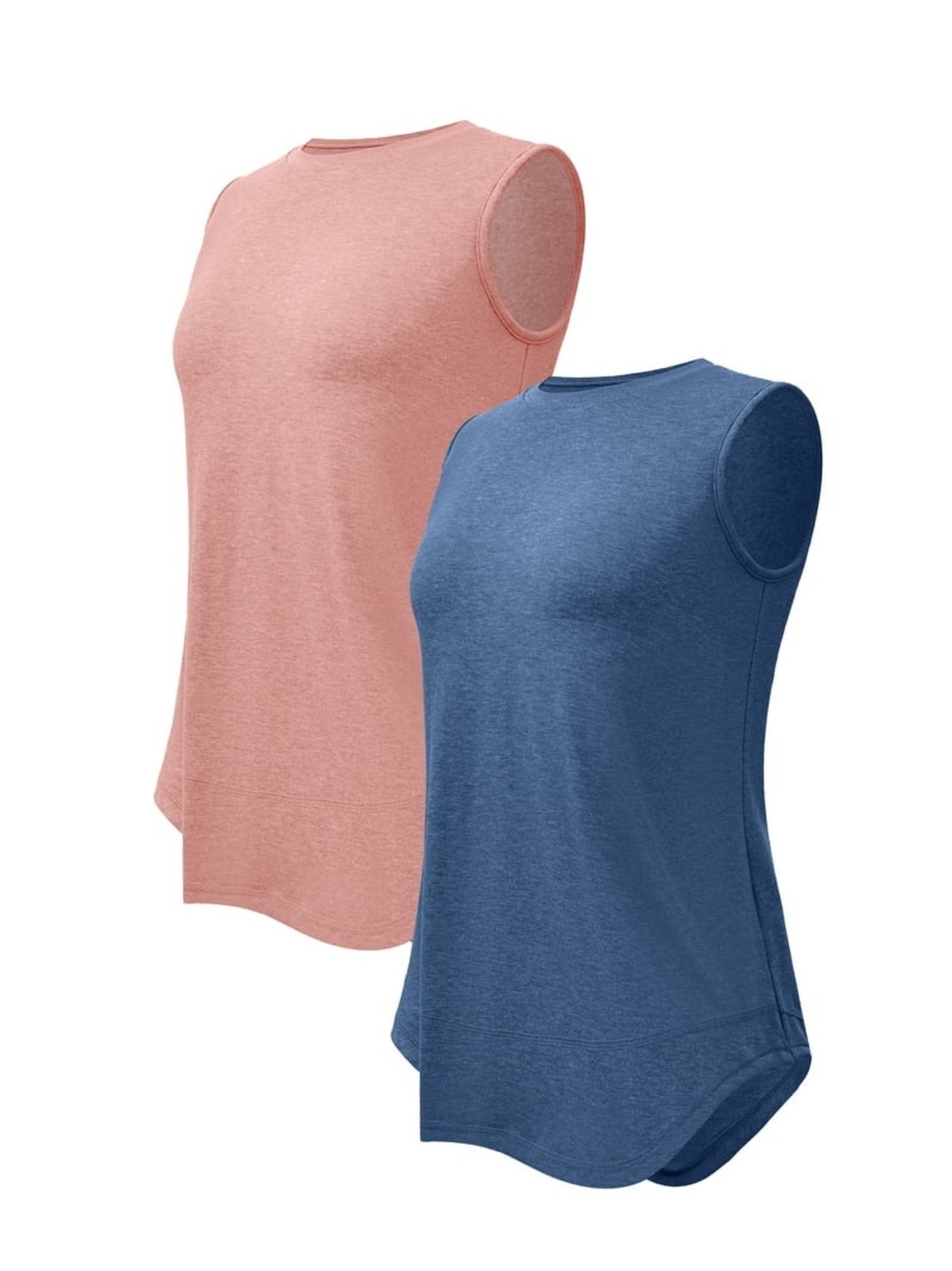 Women's Sleeveless Workout Shirts Yoga Tops Exercise Running pink Top Active XL